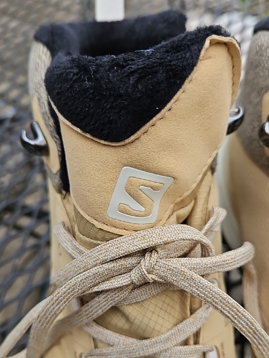 Saloman Beige Outdoor Lace-Up Boots main image 10